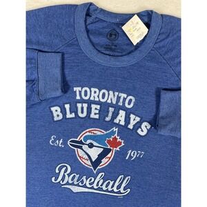 MLB Genuine Merchandise Toronto Blue‎ Jays Blue Crewneck Sweatshirt Size XXL NWT